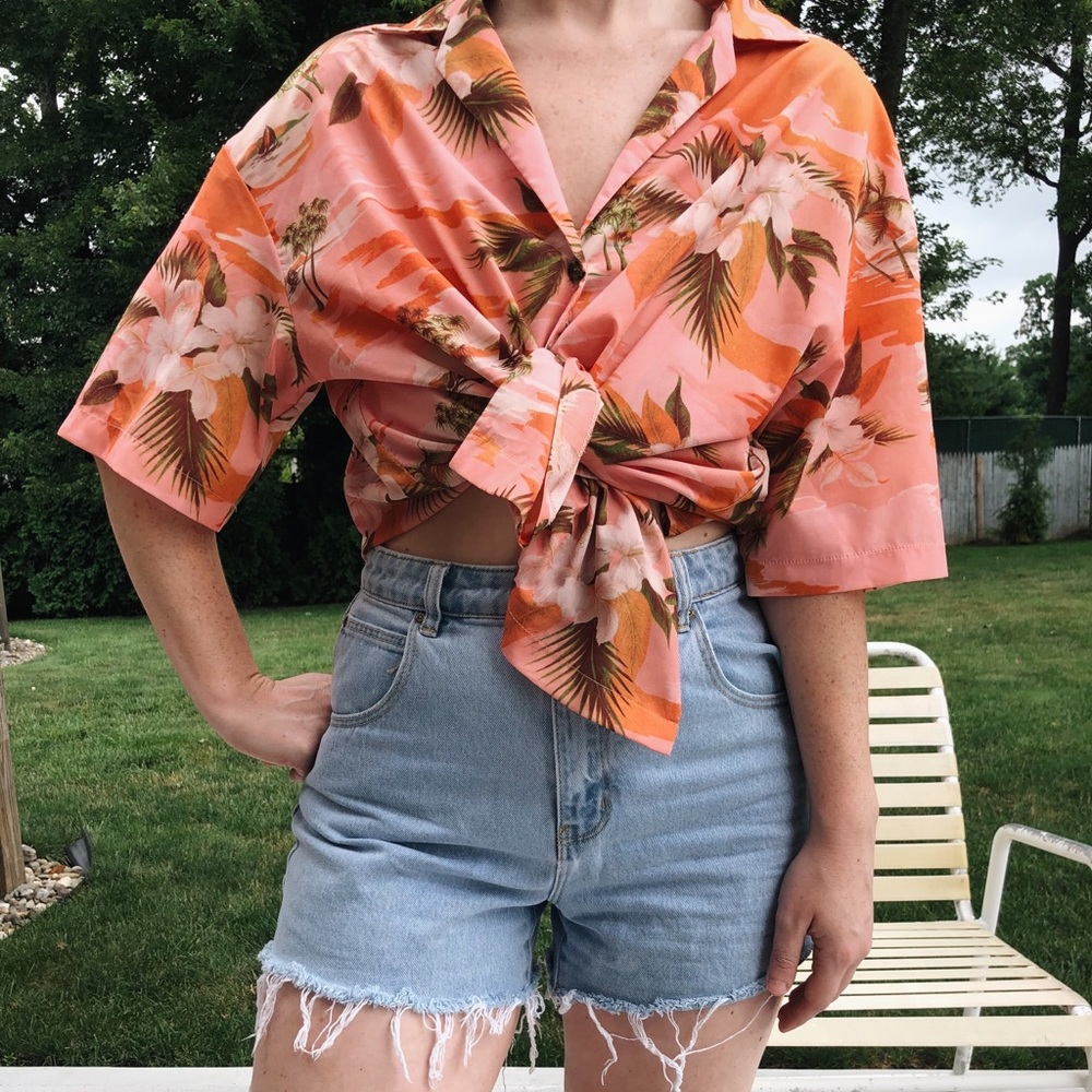 ASOS Hawaiian Button Up (vintage inspired)
